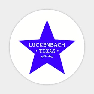 LUCKENBACH TEXAS T-SHIRT Magnet